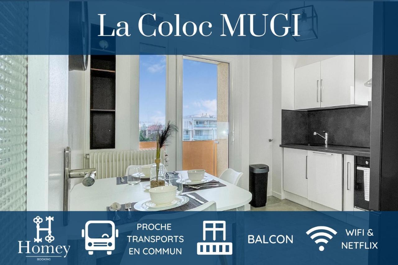 Homey La Coloc Mugi - Colocation Haut De Gamme - Chambres Privees - Balcon - Wifi Et Netflix - Proche Transports Commun Annemasse Buitenkant foto