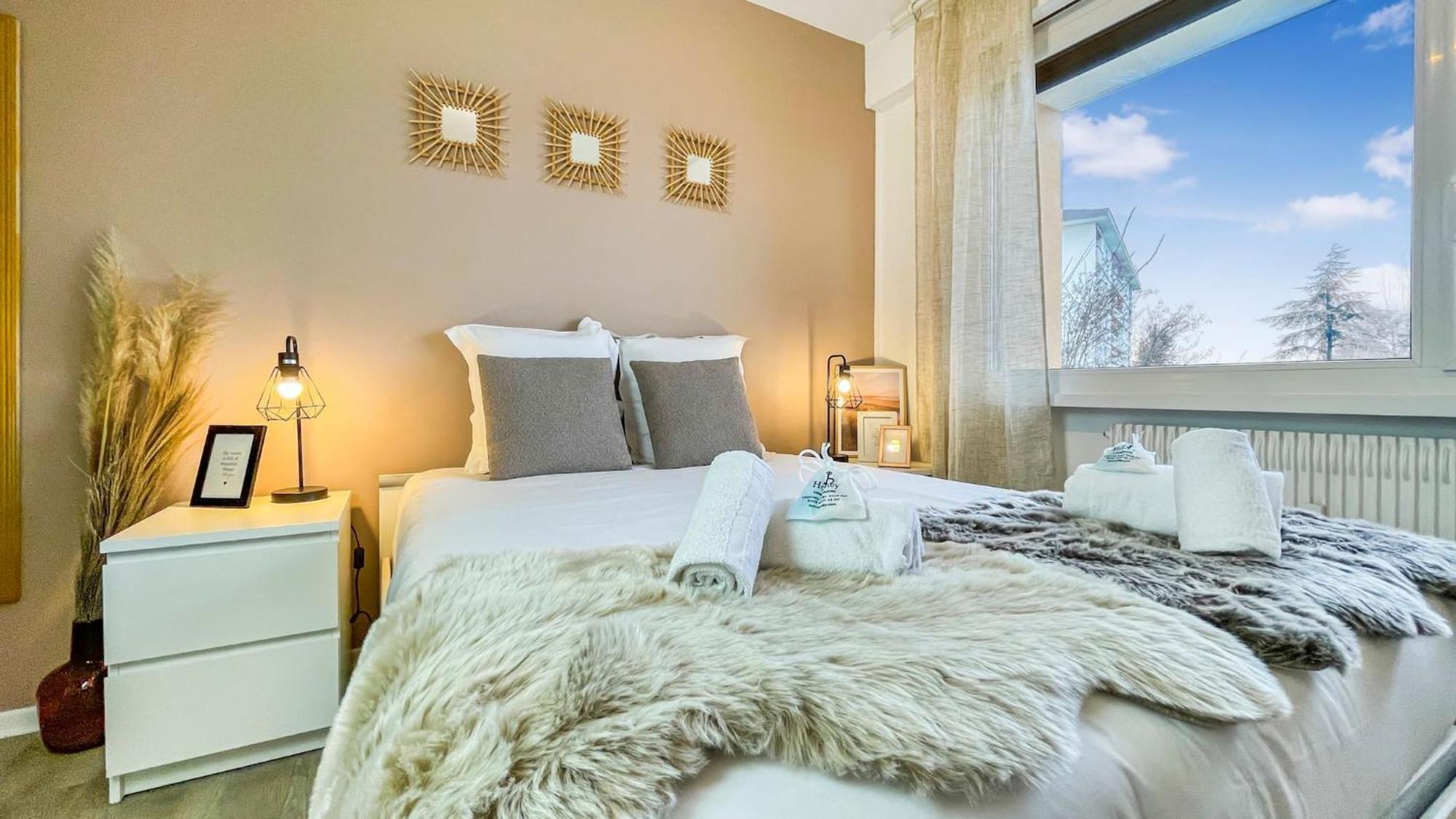 Homey La Coloc Mugi - Colocation Haut De Gamme - Chambres Privees - Balcon - Wifi Et Netflix - Proche Transports Commun Annemasse Buitenkant foto