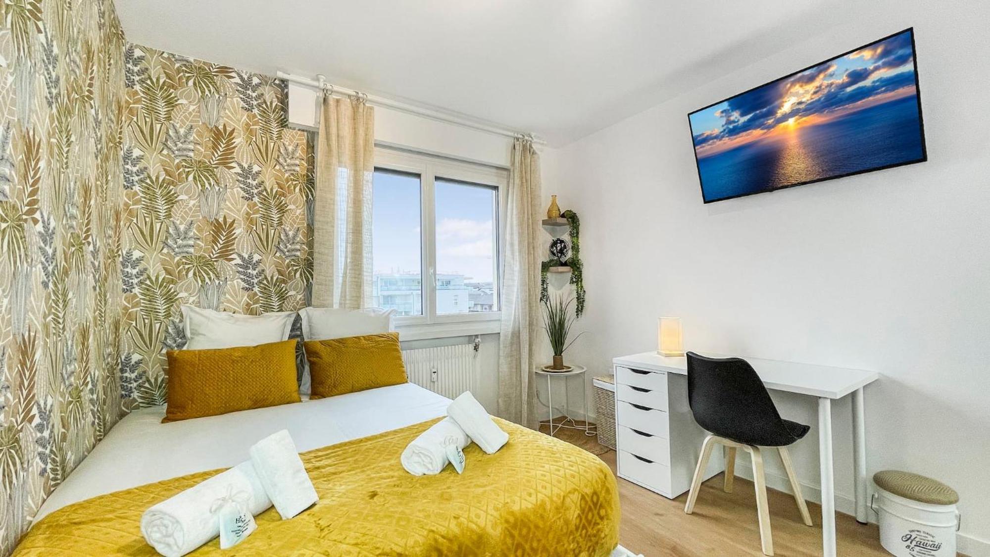 Homey La Coloc Mugi - Colocation Haut De Gamme - Chambres Privees - Balcon - Wifi Et Netflix - Proche Transports Commun Annemasse Buitenkant foto